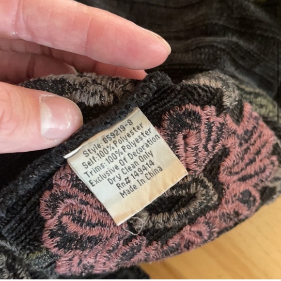 Johnny Was Kamalah wrap cardigan embroidered - Picture 9 of 10